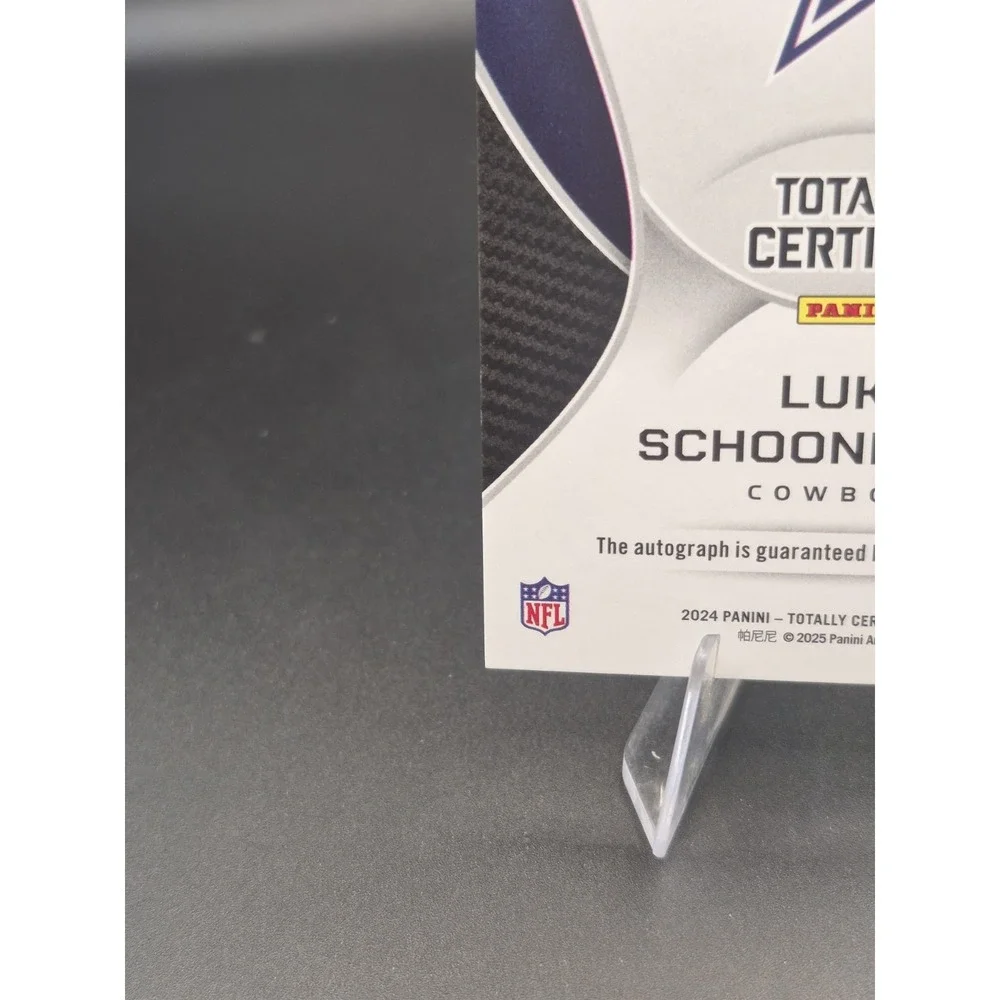 2024 Totally Certified Luke Schoonmaker #SIG-LSR Signature Mirror Dallas Cowboys